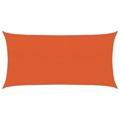 vidaXL Sonnensegel 160 g/m² Rechteckig Orange 3x6 m HDPE