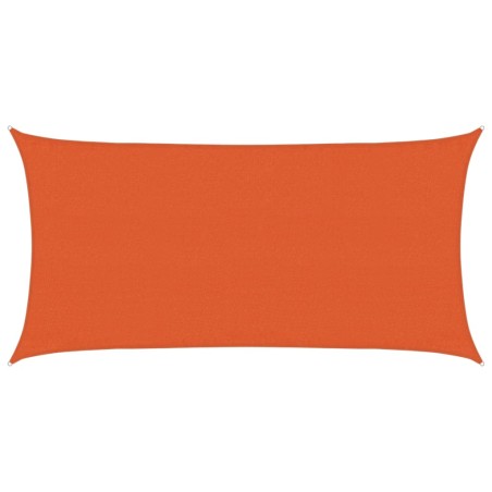 vidaXL Sonnensegel 160 g/m² Rechteckig Orange 3x6 m HDPE