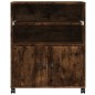 vidaXL Druckerständer mit Rollen Räuchereiche 60x48x74 cm vidaXL Druckerständer mit Rollen Räuchereiche 60x48x74 cm