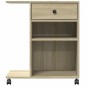 vidaXL Druckerständer mit Rollen Sonoma-Eiche 60x40x68,5 cm vidaXL Druckerständer mit Rollen Sonoma-Eiche 60x40x68,5 cm