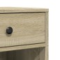 vidaXL Druckerständer mit Rollen Sonoma-Eiche 60x40x68,5 cm vidaXL Druckerständer mit Rollen Sonoma-Eiche 60x40x68,5 cm