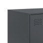 vidaXL Sideboard Anthrazit 99x39x73 cm Stahl vidaXL Sideboard Anthrazit 99x39x73 cm Stahl