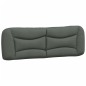 vidaXL Bett mit Matratze Dunkelgrau 160x200 cm Stoff vidaXL Bett mit Matratze Dunkelgrau 160x200 cm Stoff