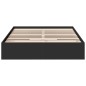 vidaXL Bettgestell mit Schubladen Schwarz 135x190 cm Holzwerkstoff vidaXL Bettgestell mit Schubladen Schwarz 135x190 cm Holzwerkstoff
