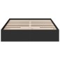 vidaXL Bettgestell mit Schubladen Schwarz 120x190 cm Holzwerkstoff vidaXL Bettgestell mit Schubladen Schwarz 120x190 cm Holzwerkstoff
