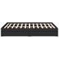 vidaXL Bettgestell mit Schubladen Schwarz 120x190 cm Holzwerkstoff vidaXL Bettgestell mit Schubladen Schwarz 120x190 cm Holzwerkstoff