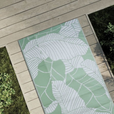 vidaXL Outdoor-Teppich Grün 80x250 cm PP