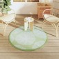 vidaXL Outdoor-Teppich Grün Ø120 cm PP vidaXL Outdoor-Teppich Grün Ø120 cm PP
