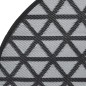 vidaXL Outdoor-Teppich Schwarz Ø160 cm PP vidaXL Outdoor-Teppich Schwarz Ø160 cm PP