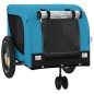 vidaXL Fahrradanhänger Hunde Blau und Schwarz Oxford-Gewebe & Eisen vidaXL Fahrradanhänger Hunde Blau und Schwarz Oxford-Gewebe & Eisen