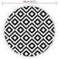 vidaXL Outdoor-Teppich Grau Ø120 cm PP vidaXL Outdoor-Teppich Grau Ø120 cm PP
