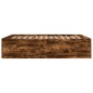 vidaXL Bettgestell Räuchereiche 150x200 cm Holzwerkstoff vidaXL Bettgestell Räuchereiche 150x200 cm Holzwerkstoff