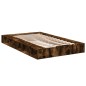 vidaXL Bettgestell Räuchereiche 120x200 cm Holzwerkstoff vidaXL Bettgestell Räuchereiche 120x200 cm Holzwerkstoff