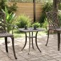 vidaXL Gartentisch Bronzen 53x53x53 cm Aluminiumguss vidaXL Gartentisch Bronzen 53x53x53 cm Aluminiumguss