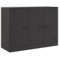 vidaXL Sideboard Schwarz 99x39x73 cm Stahl vidaXL Sideboard Schwarz 99x39x73 cm Stahl