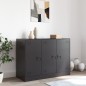 vidaXL Sideboard Schwarz 99x39x73 cm Stahl vidaXL Sideboard Schwarz 99x39x73 cm Stahl