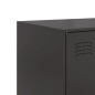 vidaXL Sideboard Schwarz 99x39x73 cm Stahl vidaXL Sideboard Schwarz 99x39x73 cm Stahl