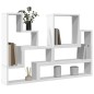 vidaXL Wandregal Weiß 96x12x64 cm Holzwerkstoff vidaXL Wandregal Weiß 96x12x64 cm Holzwerkstoff