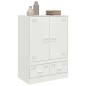 vidaXL Highboard Weiß 67x39x95 cm Stahl vidaXL Highboard Weiß 67x39x95 cm Stahl