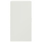 vidaXL Sideboard Weiß 34,5x39x73 cm Stahl vidaXL Sideboard Weiß 34,5x39x73 cm Stahl