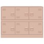 vidaXL Sideboard Rosa 99x39x73 cm Stahl vidaXL Sideboard Rosa 99x39x73 cm Stahl