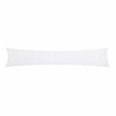 vidaXL Tarnnetz mit Aufbewahrungstasche 1038x137 cm Weiß