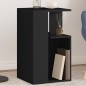 vidaXL Beistelltisch Schwarz 35x35x60 cm Holzwerkstoff vidaXL Beistelltisch Schwarz 35x35x60 cm Holzwerkstoff