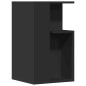 vidaXL Beistelltisch Schwarz 35x35x60 cm Holzwerkstoff vidaXL Beistelltisch Schwarz 35x35x60 cm Holzwerkstoff