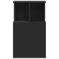 vidaXL Beistelltisch Schwarz 35x35x60 cm Holzwerkstoff vidaXL Beistelltisch Schwarz 35x35x60 cm Holzwerkstoff