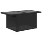 vidaXL 6-tlg. Garten-Sofagarnitur mit Kissen Schwarz Poly Rattan vidaXL 6-tlg. Garten-Sofagarnitur mit Kissen Schwarz Poly Rattan