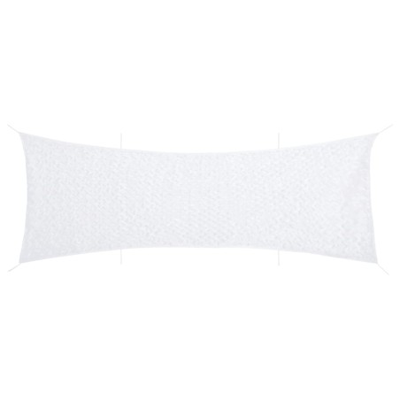 vidaXL Tarnnetz mit Aufbewahrungstasche 753x199 cm Weiß