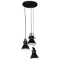 vidaXL Hängelampe 25 W Schwarz 30x30x100 cm E27 vidaXL Hängelampe 25 W Schwarz 30x30x100 cm E27