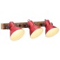 vidaXL Wandleuchte 25 W Rot 65x25 cm E27 vidaXL Wandleuchte 25 W Rot 65x25 cm E27