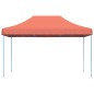 vidaXL Partyzelt Faltbar Pop-Up Terrakottarot 440x292x315 cm vidaXL Partyzelt Faltbar Pop-Up Terrakottarot 440x292x315 cm