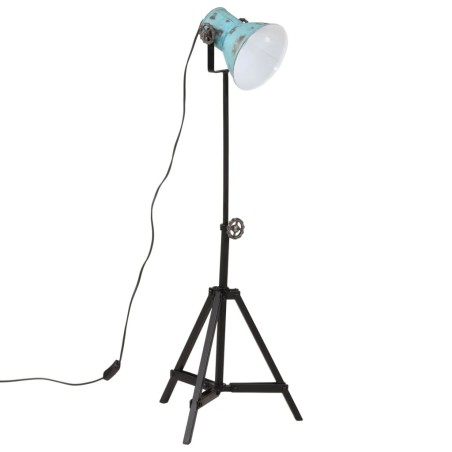 vidaXL Stehleuchte 25 W Blau 35x35x65/95 cm E27
