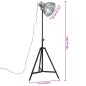 vidaXL Stehleuchte 25 W Vintage-Silber 61x61x90/150 cm E27 vidaXL Stehleuchte 25 W Vintage-Silber 61x61x90/150 cm E27