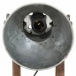 vidaXL Schreibtischlampe 25 W Vintage-Silbern 30x17x40 cm E27