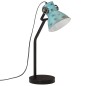 vidaXL Schreibtischlampe 25 W Blau 17x17x60 cm E27 vidaXL Schreibtischlampe 25 W Blau 17x17x60 cm E27