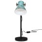 vidaXL Schreibtischlampe 25 W Blau 17x17x60 cm E27 vidaXL Schreibtischlampe 25 W Blau 17x17x60 cm E27