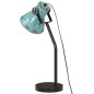vidaXL Schreibtischlampe 25 W Blau 17x17x60 cm E27 vidaXL Schreibtischlampe 25 W Blau 17x17x60 cm E27