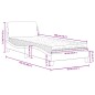 vidaXL Bett mit Matratze Weiß und Schwarz 90x200 cm Kunstleder vidaXL Bett mit Matratze Weiß und Schwarz 90x200 cm Kunstleder