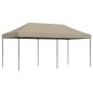 vidaXL Partyzelt Faltbar Pop-Up Taupe 580x292x315 cm vidaXL Partyzelt Faltbar Pop-Up Taupe 580x292x315 cm