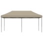 vidaXL Partyzelt Faltbar Pop-Up Taupe 580x292x315 cm vidaXL Partyzelt Faltbar Pop-Up Taupe 580x292x315 cm