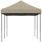 vidaXL Partyzelt Faltbar Pop-Up Taupe 580x292x315 cm vidaXL Partyzelt Faltbar Pop-Up Taupe 580x292x315 cm