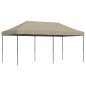vidaXL Partyzelt Faltbar Pop-Up Taupe 580x292x315 cm vidaXL Partyzelt Faltbar Pop-Up Taupe 580x292x315 cm