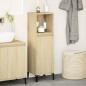 vidaXL Badschrank Sonoma-Eiche 30x30x100 cm Holzwerkstoff vidaXL Badschrank Sonoma-Eiche 30x30x100 cm Holzwerkstoff