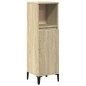 vidaXL Badschrank Sonoma-Eiche 30x30x100 cm Holzwerkstoff vidaXL Badschrank Sonoma-Eiche 30x30x100 cm Holzwerkstoff