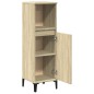 vidaXL Badschrank Sonoma-Eiche 30x30x100 cm Holzwerkstoff vidaXL Badschrank Sonoma-Eiche 30x30x100 cm Holzwerkstoff