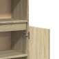 vidaXL Badschrank Sonoma-Eiche 30x30x100 cm Holzwerkstoff vidaXL Badschrank Sonoma-Eiche 30x30x100 cm Holzwerkstoff