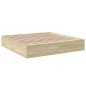 vidaXL Bettgestell Sonoma-Eiche 200x200 cm Holzwerkstoff vidaXL Bettgestell Sonoma-Eiche 200x200 cm Holzwerkstoff